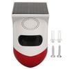 Solar Strobe Light Alarm Waterproof Waterproof Anti Theft Outdoor Motion Sensor Siren Alarm for
