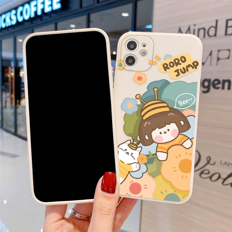 Phone Case for iPhone 11 13 XR 15 14 Pro Max iPhone 12 16 7 8 Plus XS Max Samsung A15 A55 A05 Redmi 12 13C 13 9 OPPO A16 A18 Vivo Y17S Y12 Huawei P40