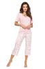 Cotton Pajamas with 3/4 Pants - Rosalia 3/4