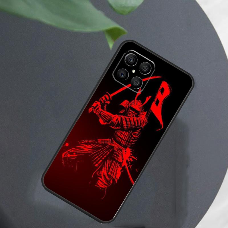 Маска Самурая Чехол Демон Для Honor Magic 8 7 6 5 Pro Чехол Для Honor X9c X9b X9a X8a X8b 50 70 90 200 400 Lite