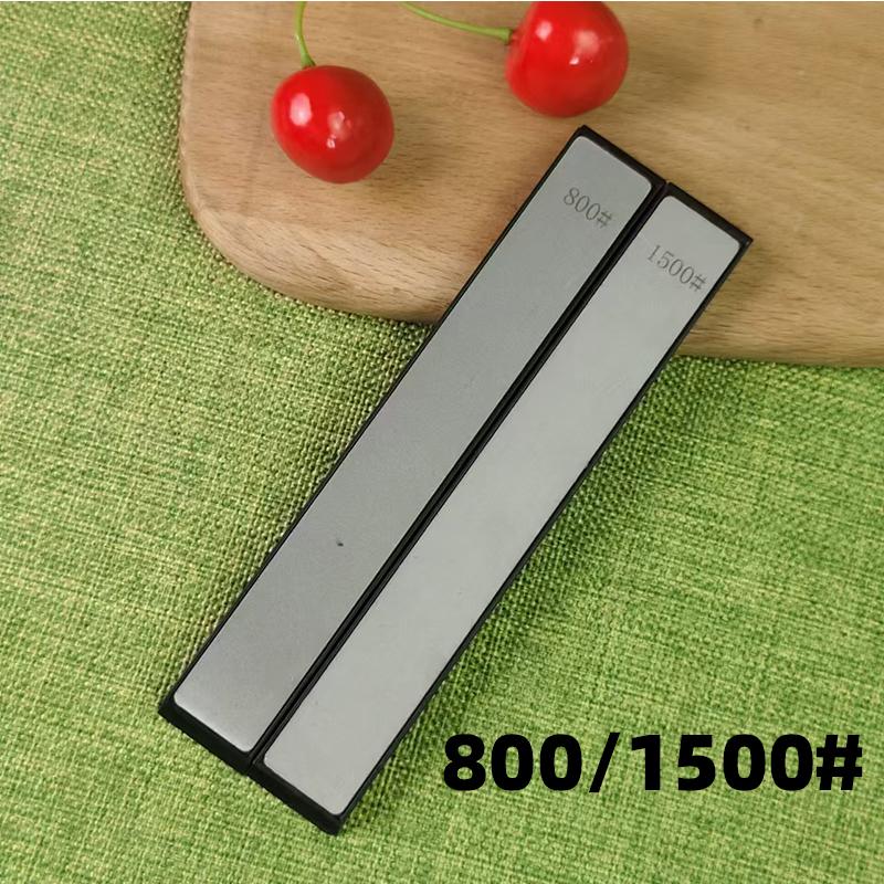 Алмазные Золотые Точильные Камни, Набор для Заточки Ножей с Фиксированным Углом, Профессиональный Набор Точильных Камней с Подставкой, Бытовой Точильный Камень