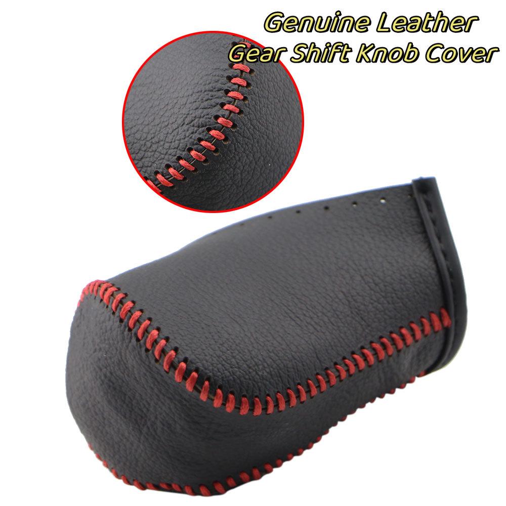 Кожаный чехол для ручки переключения передач для Toyota Corolla Rav4 Rav 4 2014-2019 Автоматические сшитые вручную воротники для переключения передач