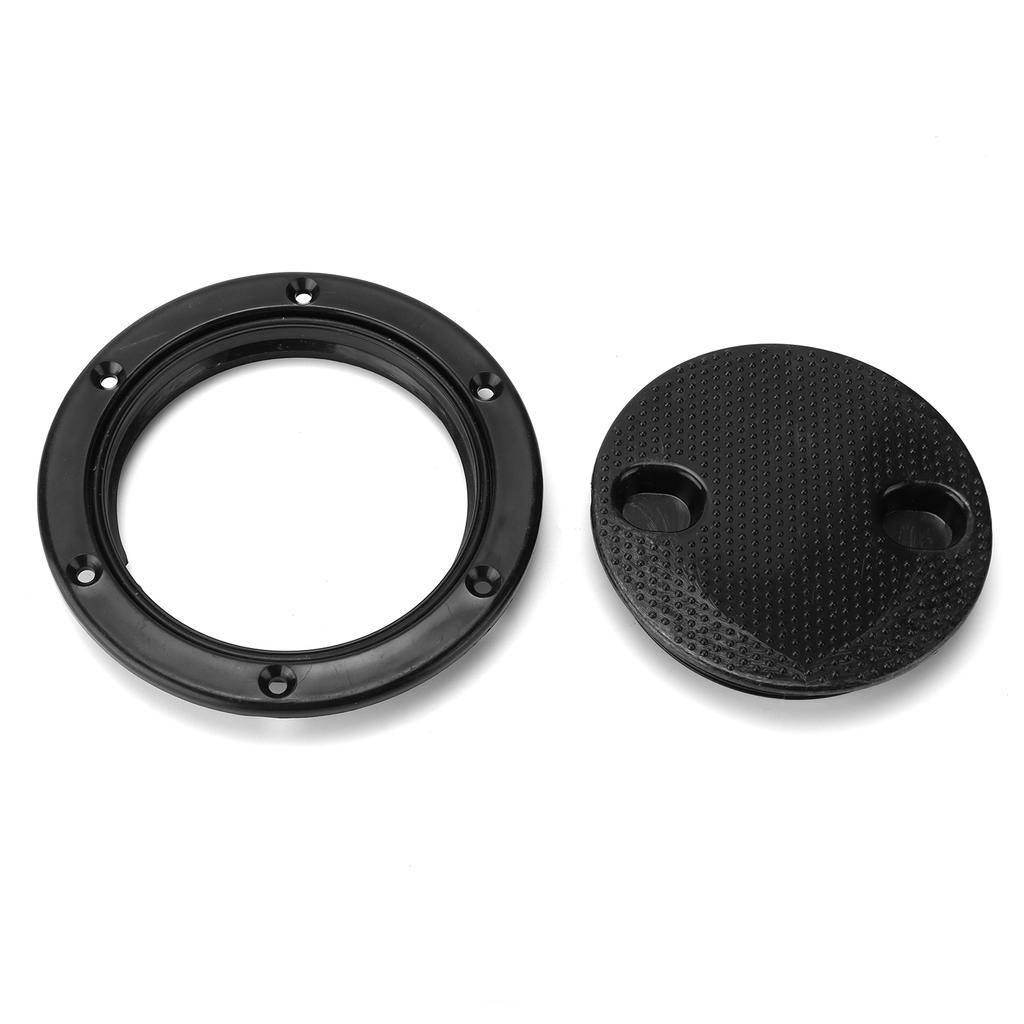 4in Round Deck Plate Access Inspection Hatch Cover UVResistant for Marine Yacht Fishing Boat RV