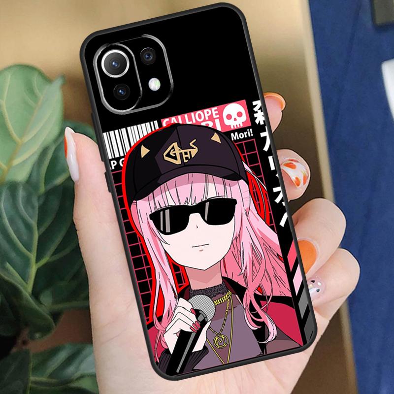 Чехол Calliope Mori Hololive для Xiaomi 15 14 Ultra 13T 14T 15T Pro 17 Pro Max POCO X7 X5 X6 F5 F6 F7 F8 Pro