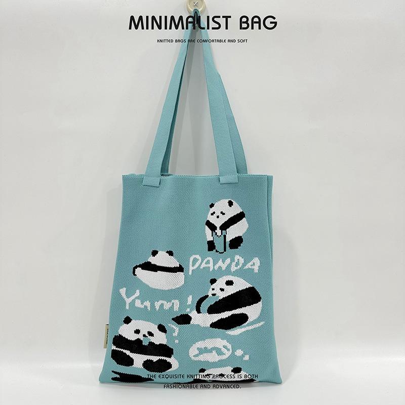 Дизайн Любовь Вязаная Сумка Через Плечо Сумка Большая Сумка Большой Емкости