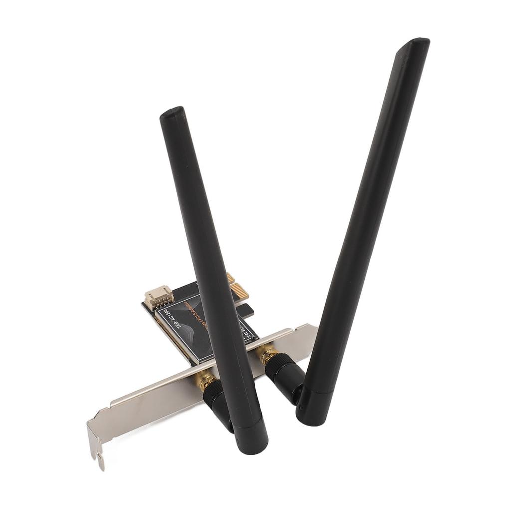 Сетевой адаптер 1435ac 867 Мбит/с Bluetooth 4.1 PCIEx1 с двойной антенной для Windows 7 8 10 антенна 8 дБ