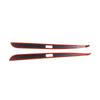Car Center Console Armrest Box Both Side Trim Strips Carbon Fiber Pattern Accessories For Mercedes Benz C Class W204 2011-2013