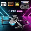 2025 New LYZRC S138 Drone 4K HD ESC Dual Camera Wide Angle Obstacle Avoidance Optical Flow Aerial Photography Brushless RC Quadcopter Helicopter Toy
