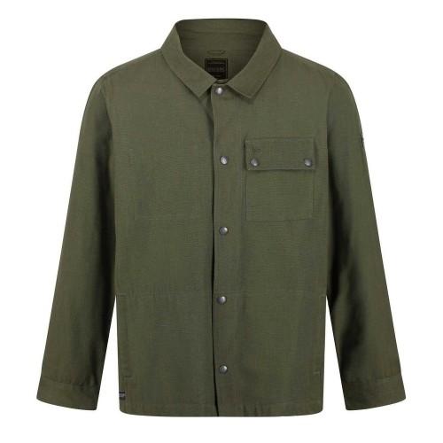 Regatta Mens Jayden Plain Long-Sleeved Shirt