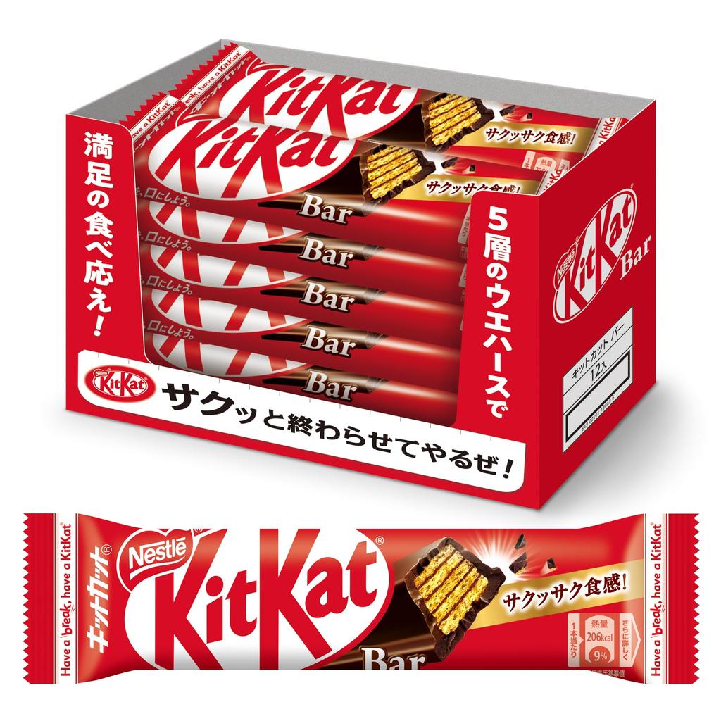Nestle Japan Kit Kat 12 Chocolate Bar, Packs,