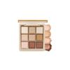 KIADZIE Палитра теней для век Nine Gradient Eye Brown и 3D Макияж, Цвета, Макияж, Тени для век, Многоцветные блестки, Матовые, Жемчужные, (03-Мокка Золотой)