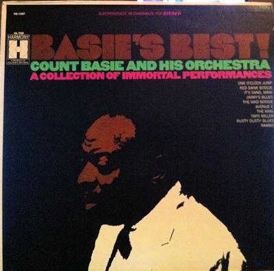 Виниловая пластинка COUNT BASIE ORCHESTRA Basies Best Сборник бессмертных HS11247 HARMONY 1967 США Джаз Б/у