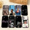 Singer Rels B Flakk afroLOVA 25  Phone Case For Samsung  A73,72,71,53,52,51,22,91,80, Soft Black Cover