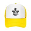 Real Unisex Smell Like Diesel, Diesel Mechanic, Trucker Baseball Cap Beach Hat Golf Wear Girl'S Hats Unisex'S