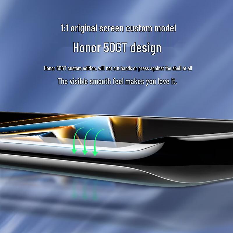 Гидрогелевая защитная пленка Smorss для экрана Honor X50 GT (2-Pack)