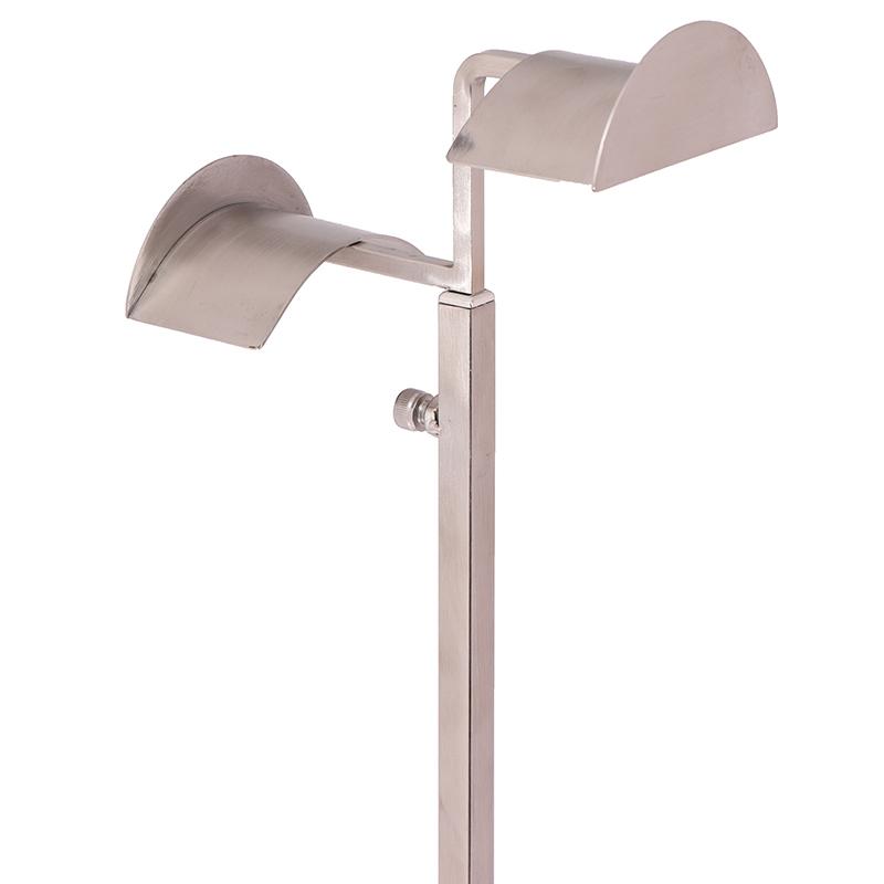 Регулируемая полированная серебряная двусторонняя подвесная сумка, подставка для сумочки, кошельки, держатель для сумки, стойка-органайзер, подставка