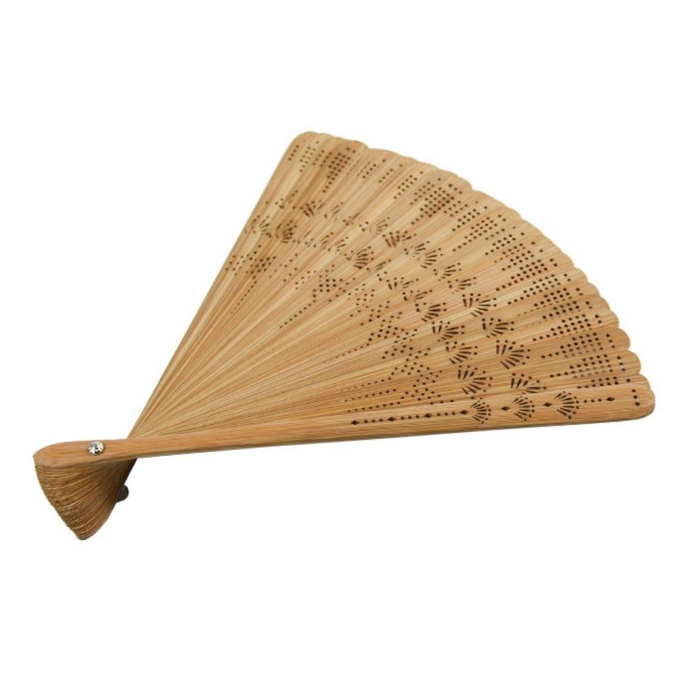 Chinese Style Tassel Folding Fan Portable Kimono Fan Elegant Handheld Fans Cheongsam Show