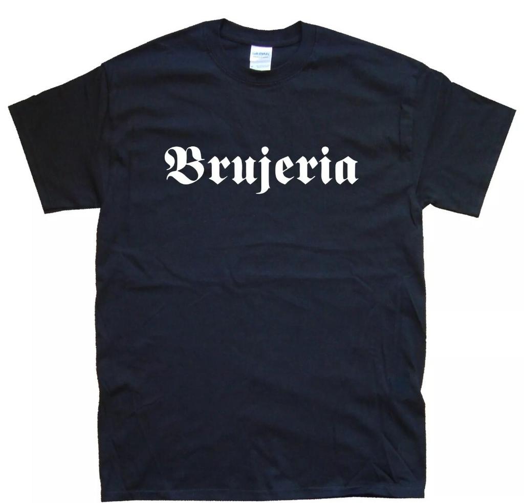 BRUJERIA new T-SHIRT All sizes S M L XL XXL colours Black, White