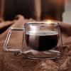 Xiyao High Borosilicate Double Wall Glass Mug with Handle
