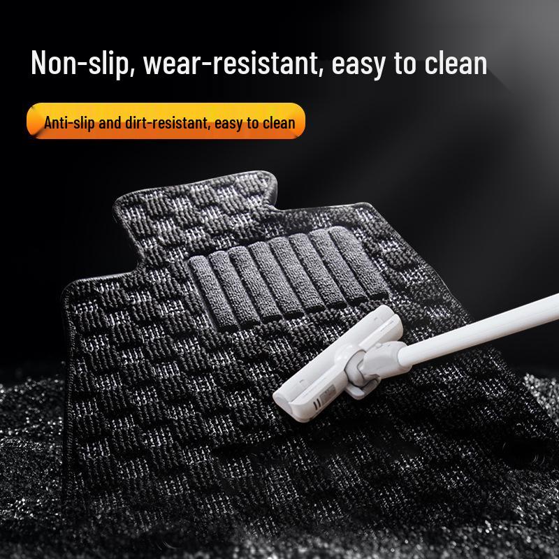 Двухслойные коврики для пола для Honda Fit/Shuttle с правым рулем - Ковровое покрытие BGE и материал TPE