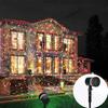 Christmas Projection Light(US Plug) Garden Full Star Lamp Outdoor Lawn Lamp Outdoor WaterProof Garden Decoration Holiday Special Light