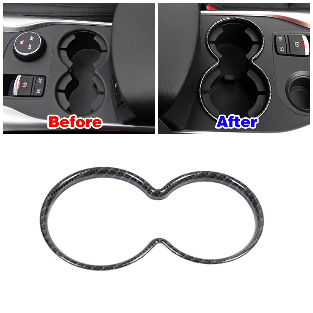 For Renault Kadjar 2015- Car Central Console Part Trim Frame Cover Car Interior Styling Modify Carbon Fiber Color