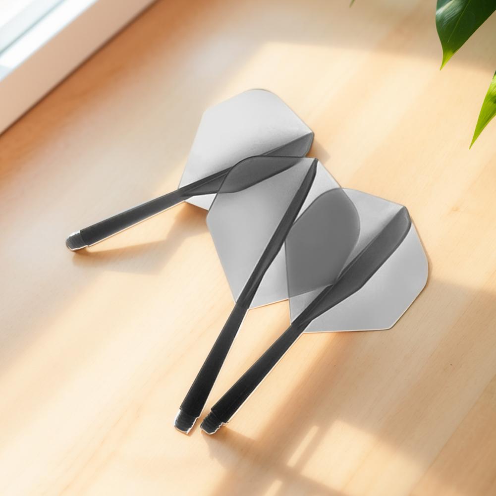 3 шт. Интегрированные дротики и древки Защита от падения Прозрачный хвостовик дротика Интегрированные древки и оперение Пластик