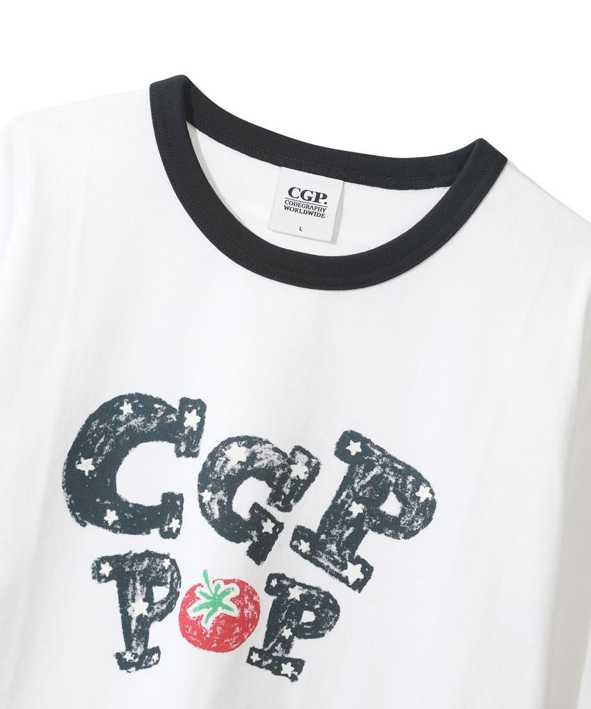 CGP Cgp Pop Ringer Футболка с коротким рукавом - Белый