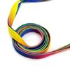 1 Pair Rainbow Color Flat Shoelace Canvas Athletic Casual Shoes Laces String