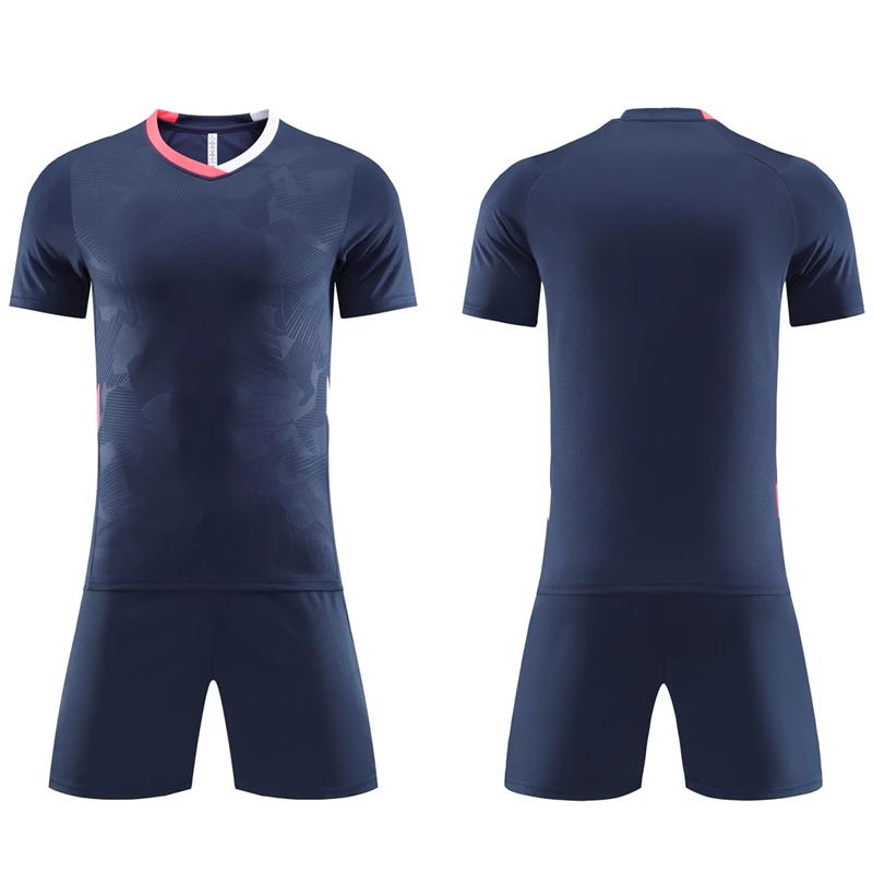 Мужской футбольный комплект из 100% полиэфирного волокна, дышащая ткань, профессиональная пустая спортивная одежда на заказ, удобный футбольный костюмNike