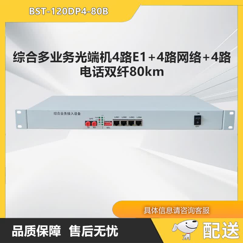 BST-120DP4-80B Integrated Multi-service Optical Transceiver (CN version)