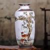 Керамическая ваза Jingdezhen Китайские традиционные цветочные вазы Декор для гостиной Ваза Тонкая гладкая поверхность Предметы интерьера