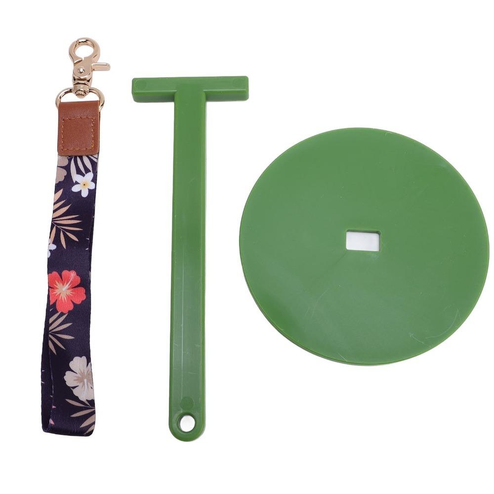 Plastic Material Wrist Yarn Holder Adjustable Strap Tangle-Free Design Yarn Ball Spinner Hanging Yarn Spinner Outdoor Travel