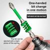 1/2/3Pcs Spring Screwdriver Bits Magnetic PH2 Driver Screw Anti-slip 60/90/110mm 1/4'' Hex Shank Drill Head Electric Repair Tool