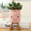 New 35 /25cm Lifelike Tulip Plush Toys Stuffed Soft Plants Bookshelf Decor Doll Creative Potted Flowers Pillow For Girls Gift