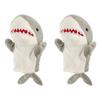HOLIDYOYO Hand Shark Puppets with Moving Plush Animal Toys for Early and Set of 2 Puppets, Mouth, Ventriloquism, Education, Parent-Child Interaction,