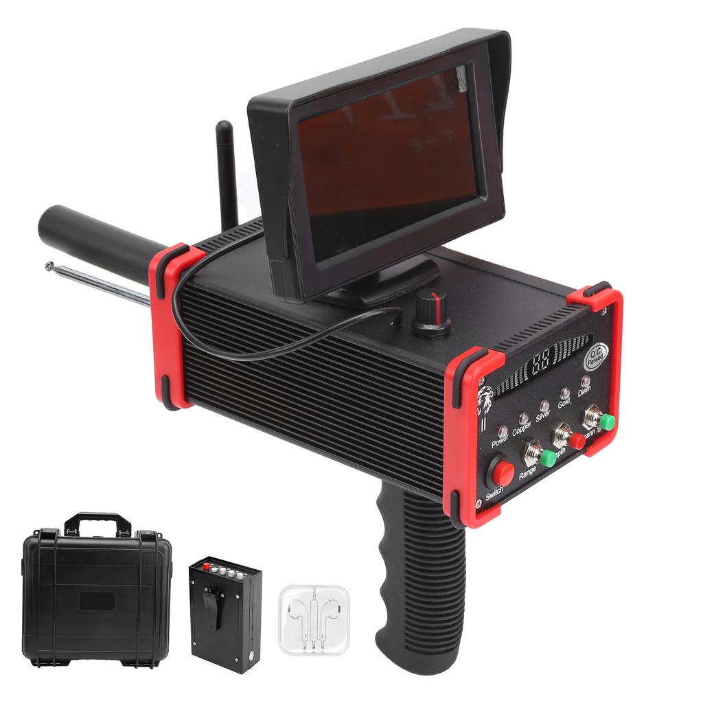 Ручной подземный металлоискатель с дистанционным управлением. Поиск золота. Позиционирование 100?Вилка 240ВУК