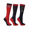 HYCONIC Childrens/Kids Boot Socks (Pack of 3)