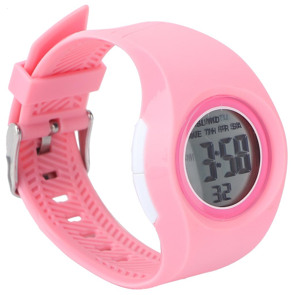 Simple Stylish Students Digital Watch Waterproof Children Kid Watch with Backlight