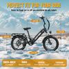 CLEYTRO XC20 Electric Bike for Adults 48V 15.6Ah Battery 100KM Long Range 7-Speed Dual Disc Brake E-City Bike