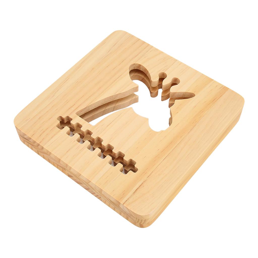 3D Деревянный Жираф Ночной Светильник Полый Светильник Для Дома Спальни Офиса Декор Для Детей Друзья Семья