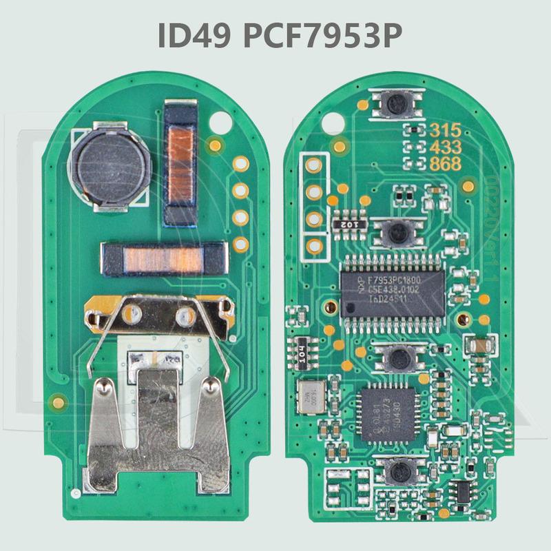 DR ID49 PCF7945P/7953P 315/433.9/868MHz Support CAS4 CAS4+ FEM BDC Upgrade Car Remote Key For BMW F X1 X3 X5 X6 X7 3 GT 1 3 5 7