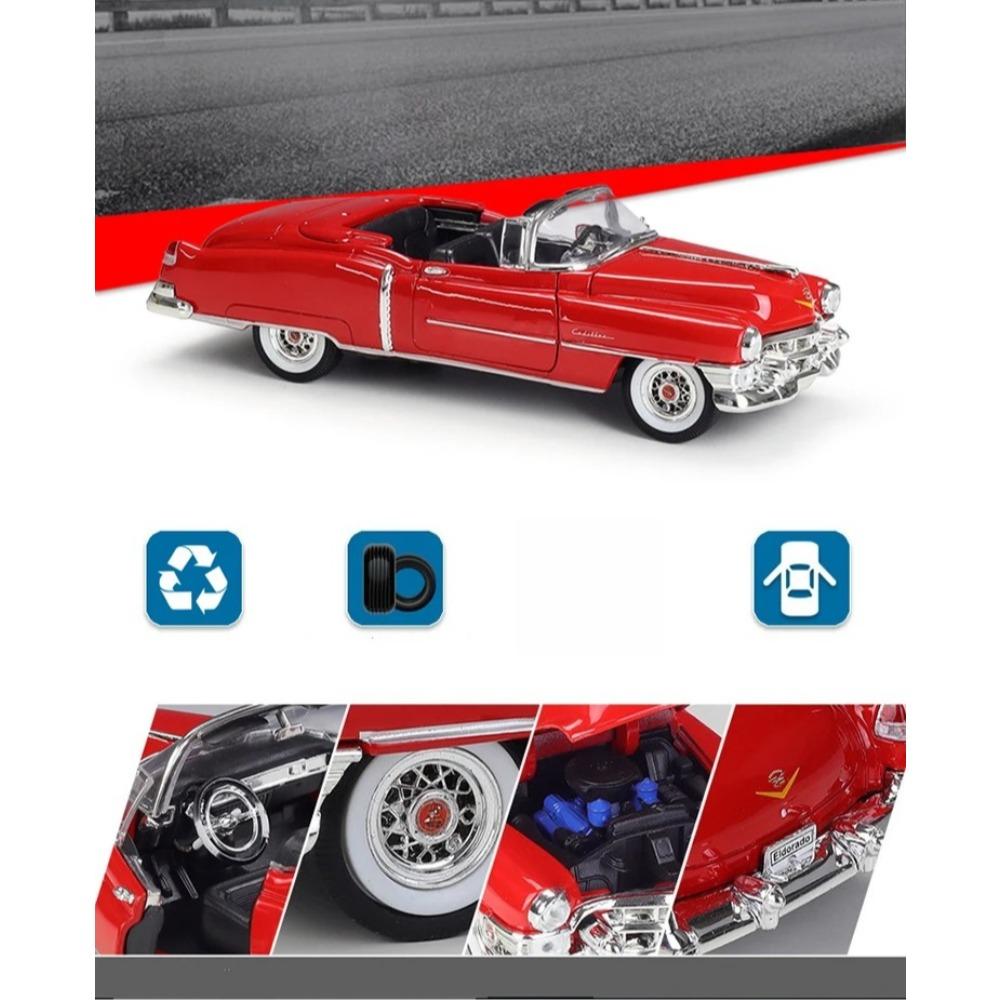 Welly 1/24 Cadillac Eldorado 1953 Литой Автомобиль Литые Модели и Игрушечные Транспортные Средства Модель Автомобиля Миниатюрная Масштабная Модель Автомобиля Игрушки для Детей