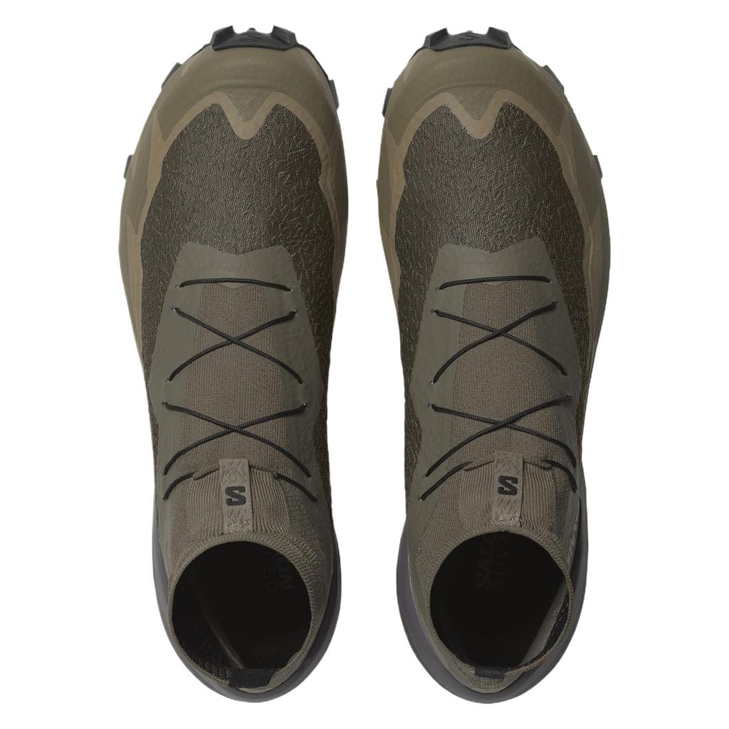 SALOMON Speedcross Advanced Удобная ткань Синтетическая кожа Ударопрочные Полувысокие Кроссовки для бега Унисекс Кроссовки для бега Лайм 477328