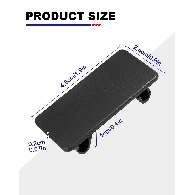 AutoEC Rocker Switch Cover, Rocker Panel Covers, Automotive Toggle Switches Hole Covers for Empty Slot, Hole Rocker Panel Cover Bracket Filler Plug