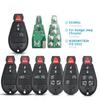 2/3/4/5/6 Buttons Smart Remote Car Key for Dodge Grand Caravan for Chrysler Town for Jeep Cherokee M3N5WY783X IYZ-C01C 433Mhz
