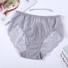 Mid Waist Sexy Lace Underwear Hollow Out Plus Briefs Size Underwear Knickers for Women Panties