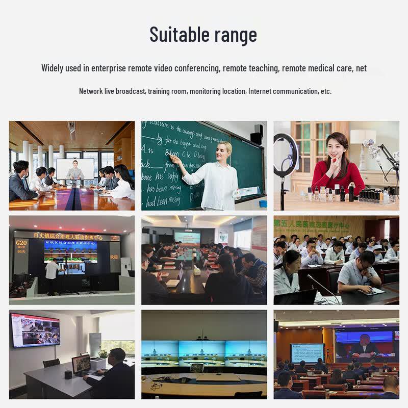 HongShiDao 4K HD Video Conferencing System with Wireless Microphone & OPS PC (CN version)