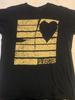 Футболка с принтом концерта Silverstein Heart Tour, унисекс, размер от S до 5XL, EN120, унисекс-футболка