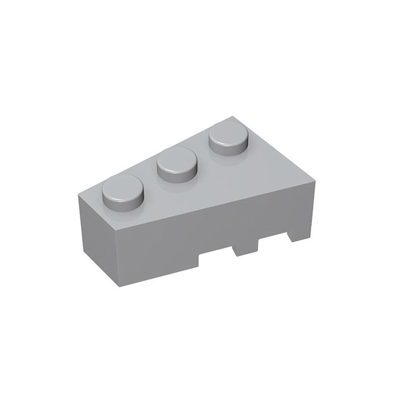Нетоксичный Moc 10 шт. 6565 Клин 3x2 Левый Набор Строительных Блоков Угловая Пластина Доска Кирпичики Образовательные Частицы DIY Игрушки Подарок на День Рождения для Детей